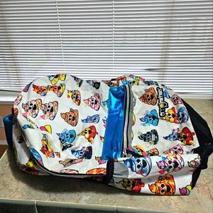 Emoji 16 Happens Kids' Backpack - White